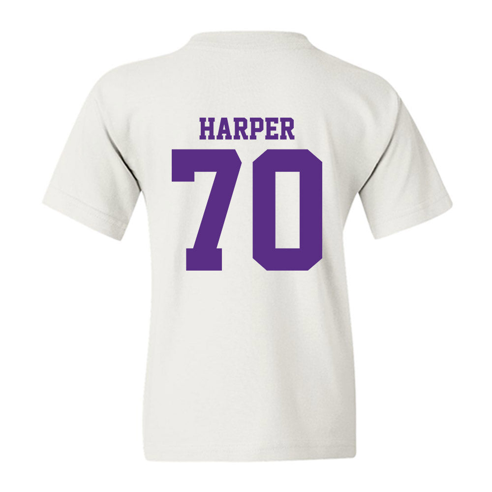 LSU - NCAA Football : Devin Harper - Classic Shersey Youth T-Shirt-1
