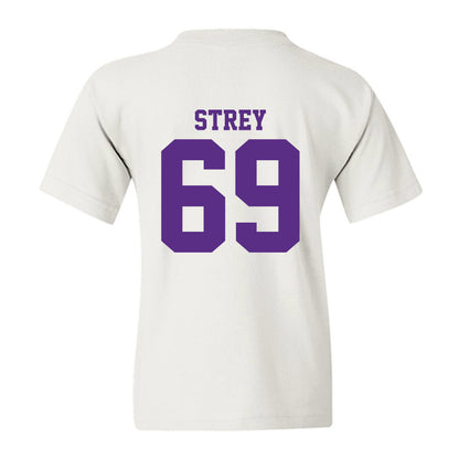 LSU - NCAA Football : Darrin Strey - Classic Shersey Youth T-Shirt-1