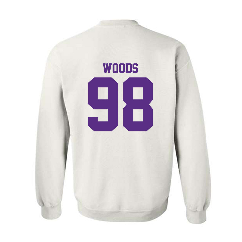 LSU - NCAA Football : Achilles Woods - Classic Shersey Crewneck Sweatshirt-1