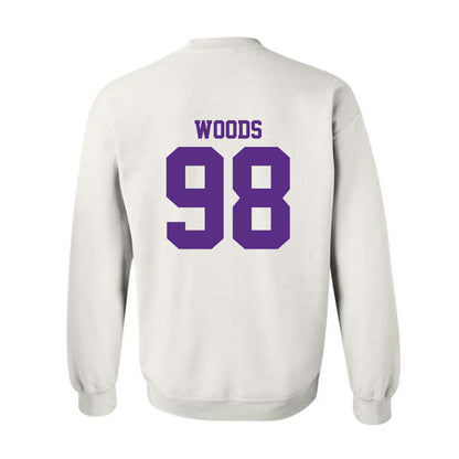 LSU - NCAA Football : Achilles Woods - Classic Shersey Crewneck Sweatshirt-1