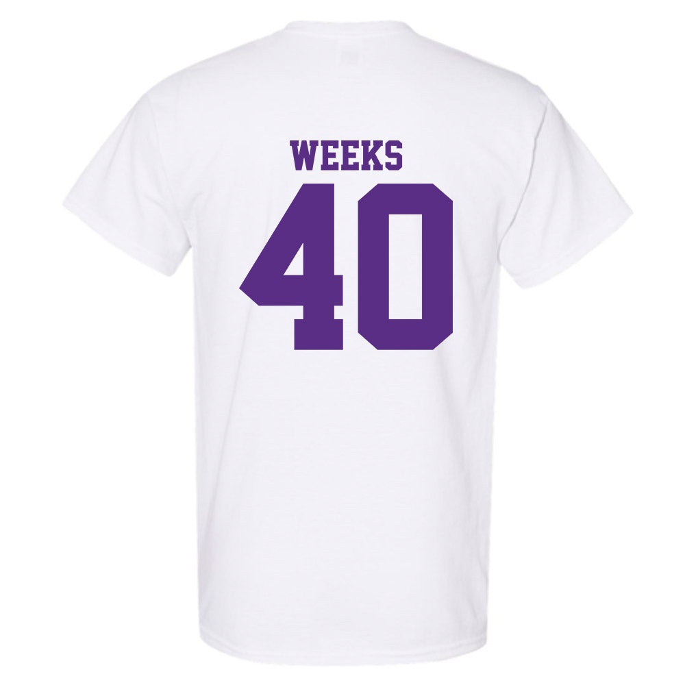LSU - NCAA Football : Whit Weeks - Classic Shersey T-Shirt-1
