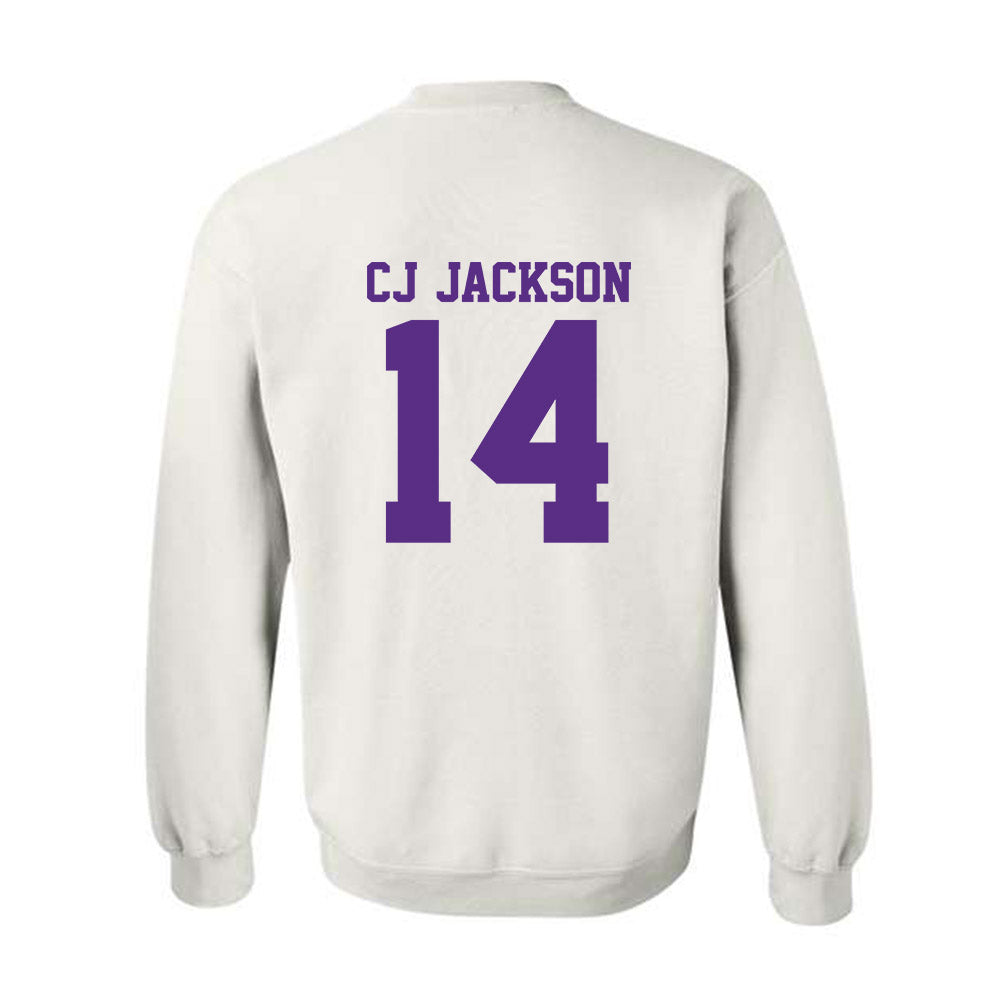 LSU - NCAA Football : Christopher "CJ" Jackson - Classic Shersey Crewneck Sweatshirt-1