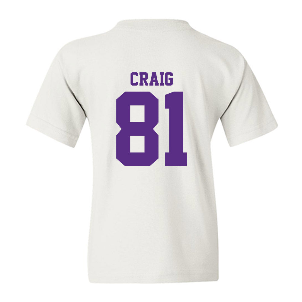 LSU - NCAA Football : Landon Craig - Classic Shersey Youth T-Shirt-1