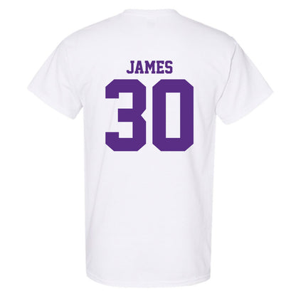 LSU - NCAA Football : Treylan James - Classic Shersey T-Shirt-1