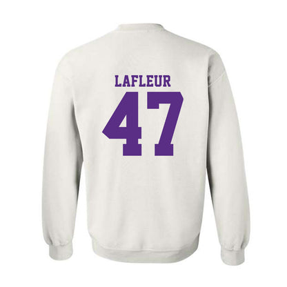 LSU - NCAA Football : JD LaFleur - Classic Shersey Crewneck Sweatshirt-1