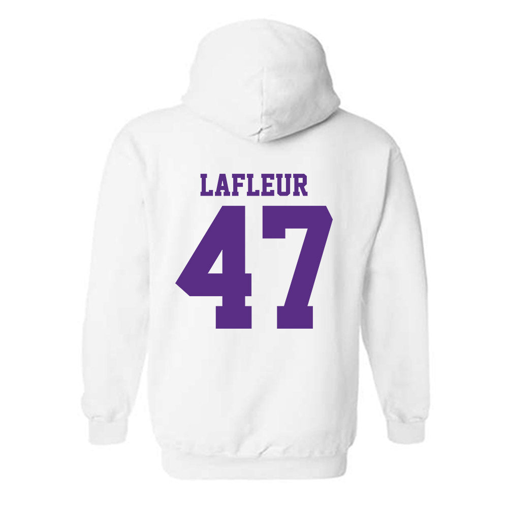 LSU - NCAA Football : JD LaFleur - Classic Shersey Hooded Sweatshirt-1