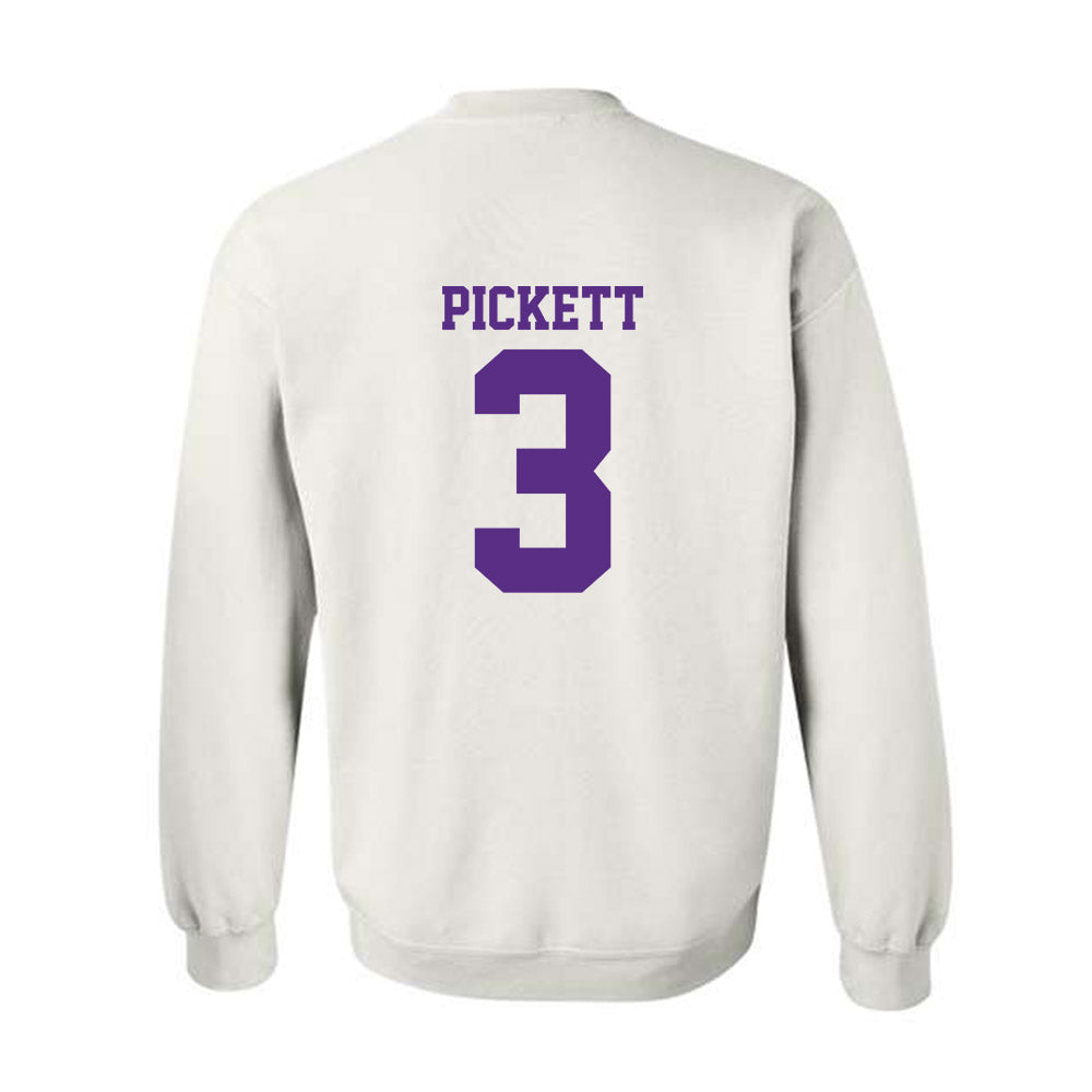 LSU - NCAA Football : DJ Pickett - Classic Shersey Crewneck Sweatshirt-1