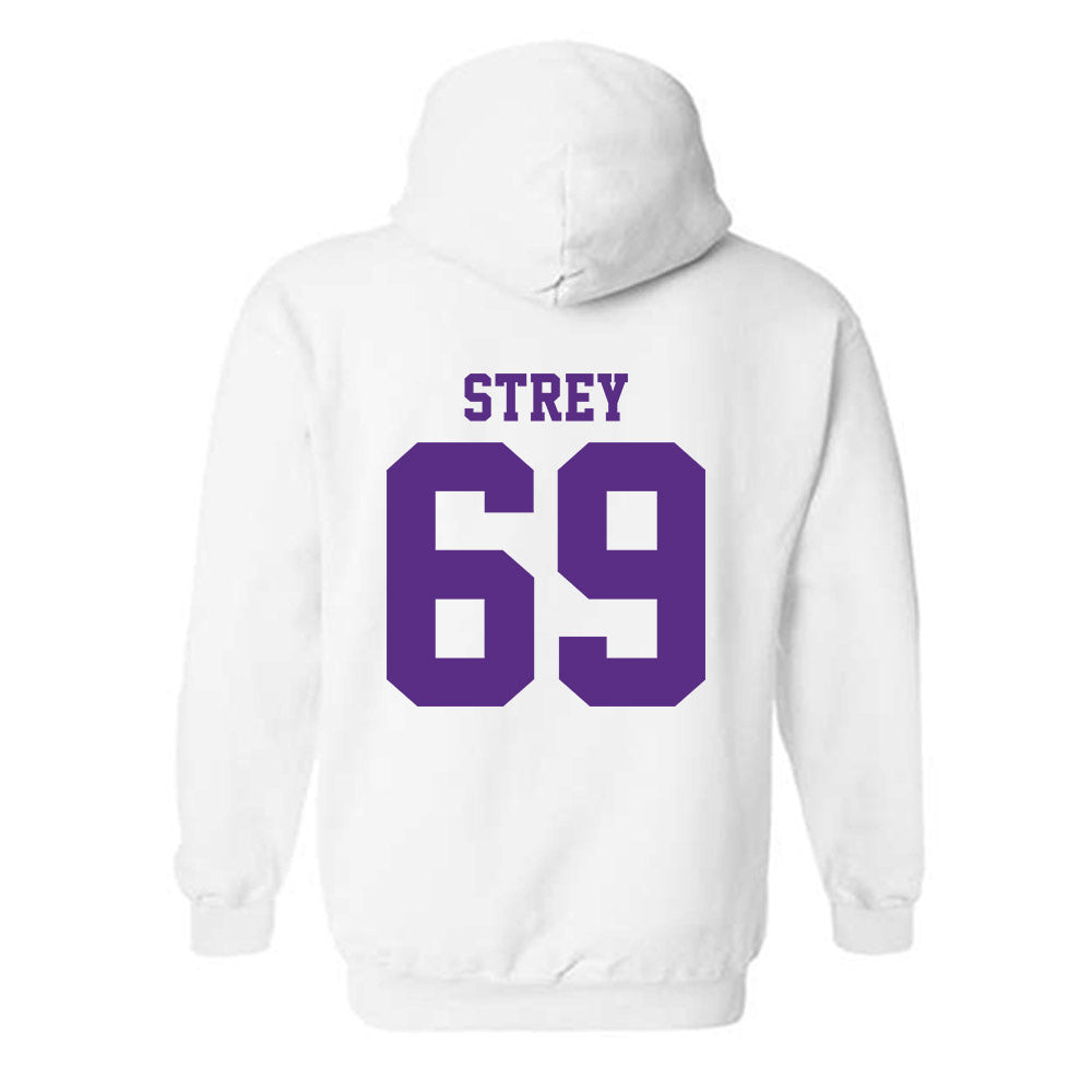 LSU - NCAA Football : Darrin Strey - Classic Shersey Hooded Sweatshirt-1