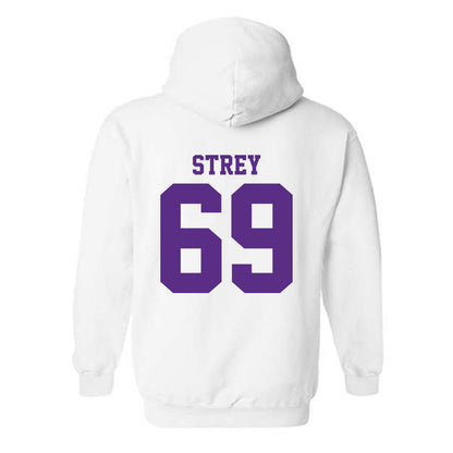 LSU - NCAA Football : Darrin Strey - Classic Shersey Hooded Sweatshirt-1