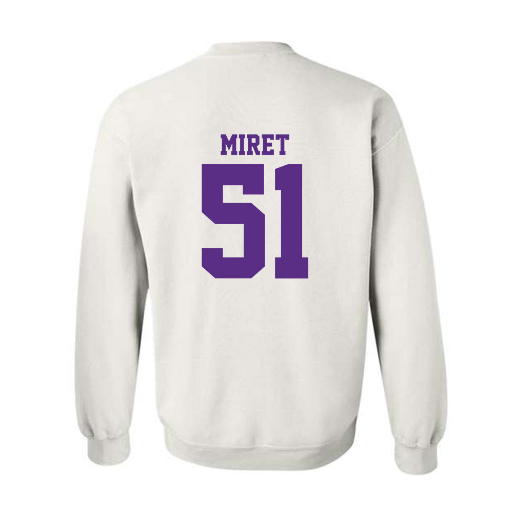 LSU - NCAA Football : Ryan Miret - Classic Shersey Crewneck Sweatshirt-1