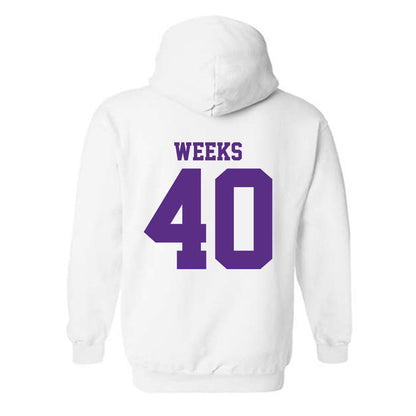 LSU - NCAA Football : Whit Weeks - Classic Shersey Hooded Sweatshirt-1