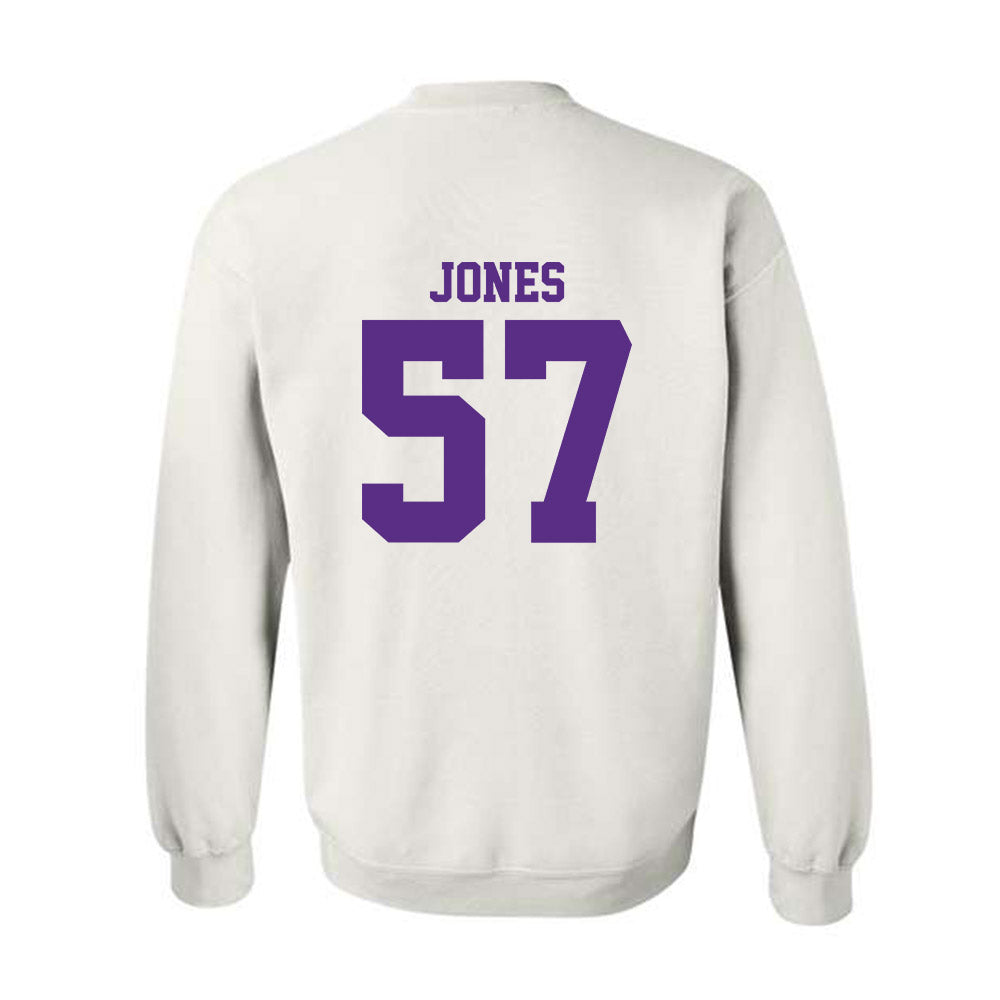 LSU - NCAA Football : Jakolby Jones - Classic Shersey Crewneck Sweatshirt-1