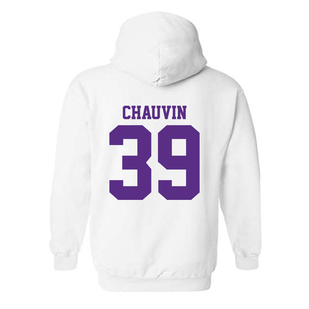 LSU - NCAA Football : Reid Chauvin - Classic Shersey Hooded Sweatshirt-1