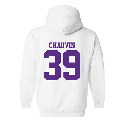 LSU - NCAA Football : Reid Chauvin - Classic Shersey Hooded Sweatshirt-1