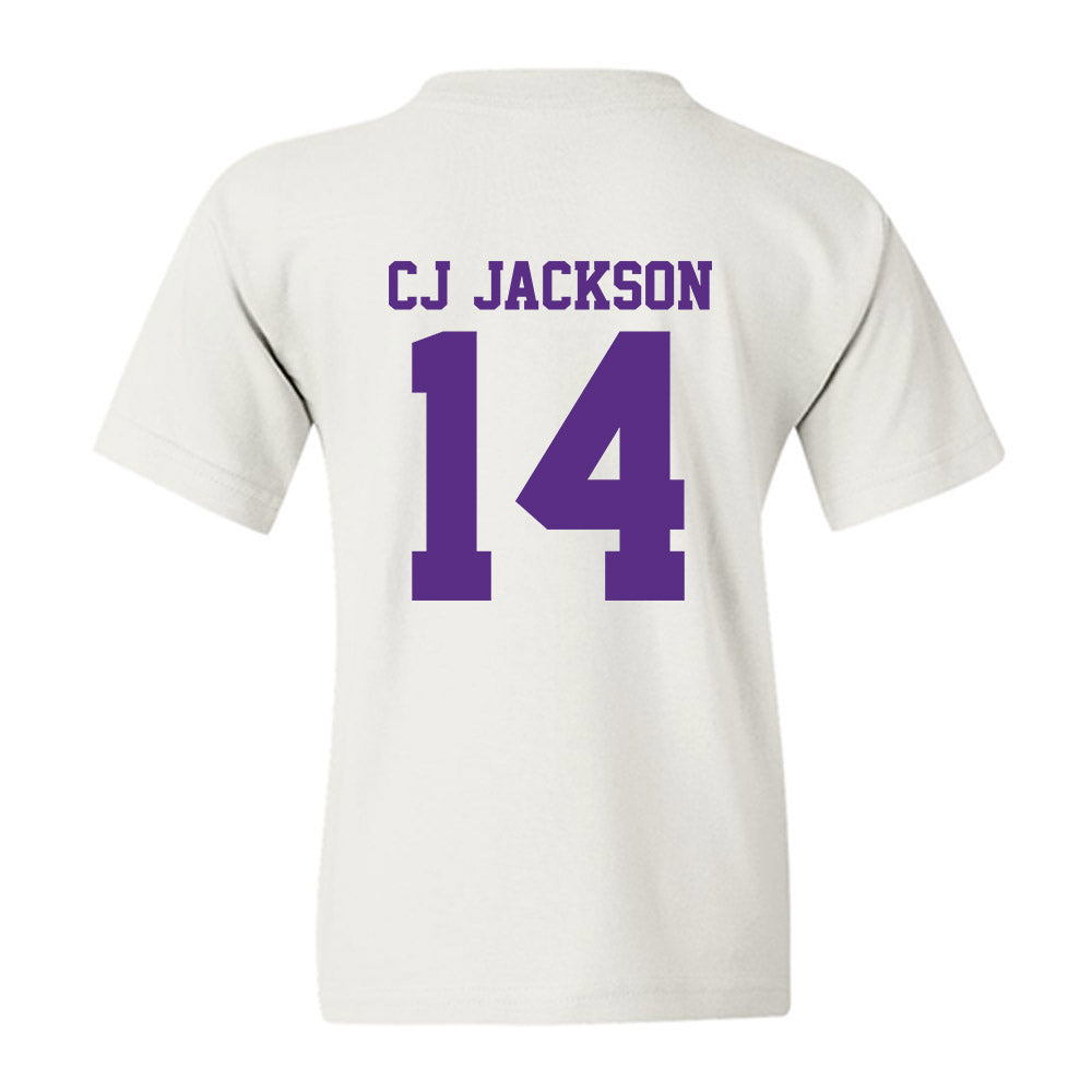 LSU - NCAA Football : Christopher "CJ" Jackson - Classic Shersey Youth T-Shirt-1