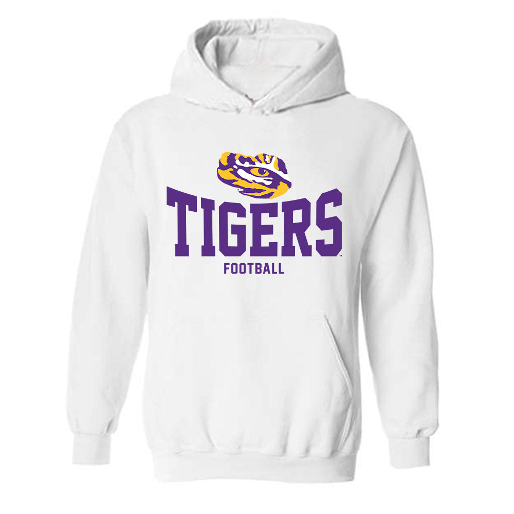 LSU - NCAA Football : Grant Chadwick - Classic Shersey Hooded Sweatshirt-0