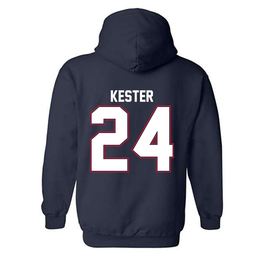 Liberty - NCAA Men's Basketball : Brady Kester - Classic Shersey Hooded Sweatshirt-1