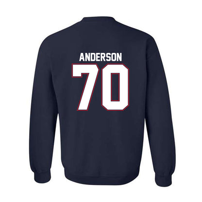Liberty - NCAA Football : Austin Anderson - Classic Shersey Crewneck Sweatshirt-1