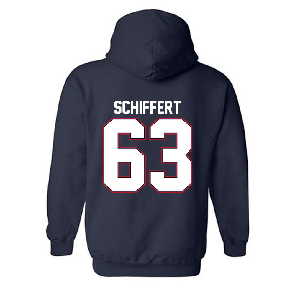 Liberty - NCAA Football : Daniel Schiffert - Classic Shersey Hooded Sweatshirt-1