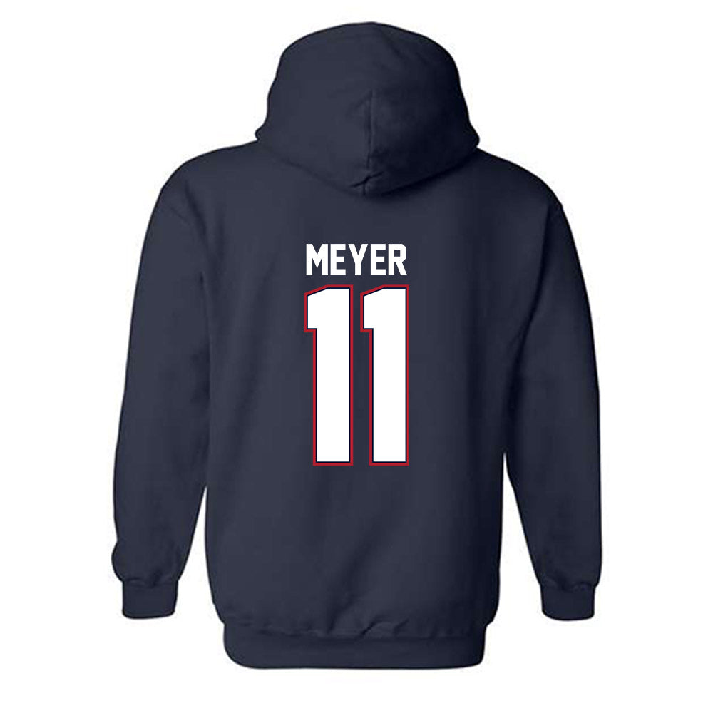 Liberty - NCAA Women's Lacrosse : Addison Meyer - Classic Shersey Hooded Sweatshirt-1