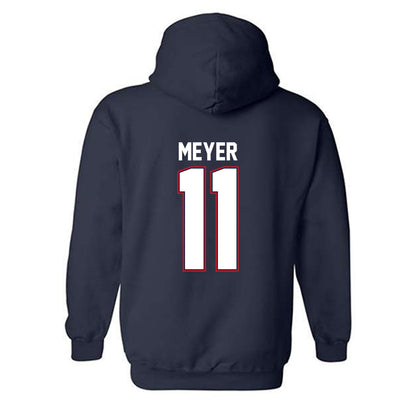 Liberty - NCAA Women's Lacrosse : Addison Meyer - Classic Shersey Hooded Sweatshirt-1