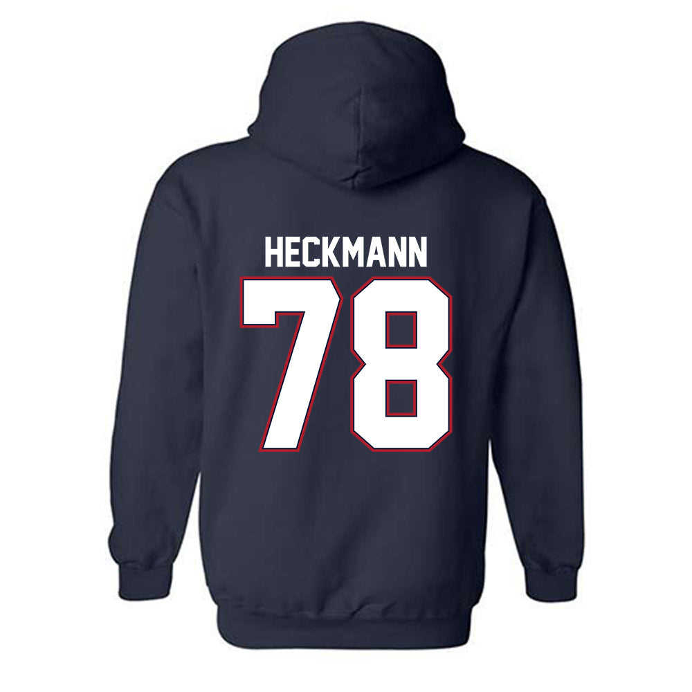 Liberty - NCAA Football : Blake Heckmann - Classic Shersey Hooded Sweatshirt-1