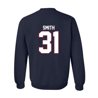 Liberty - NCAA Baseball : Kaleb Smith - Classic Shersey Crewneck Sweatshirt-1