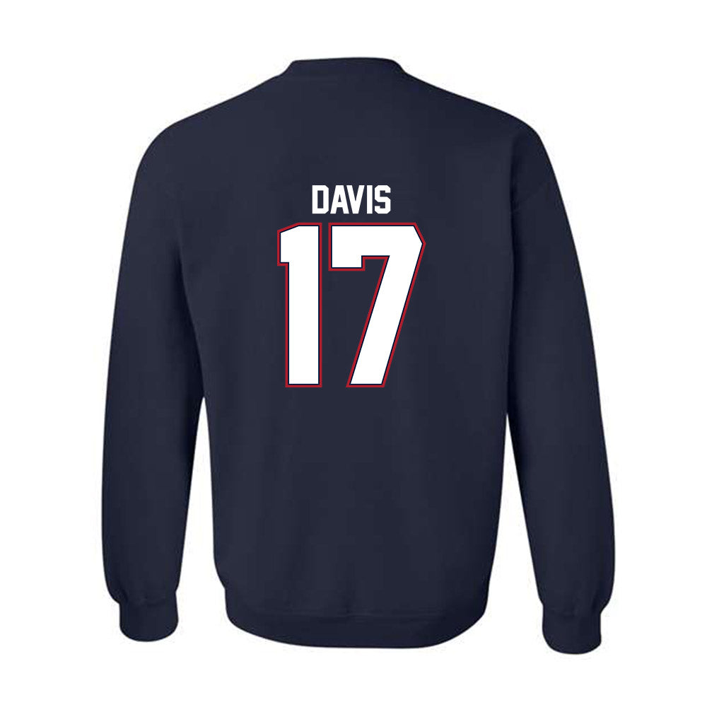 Liberty - NCAA Football : Jayden Davis - Classic Shersey Crewneck Sweatshirt-1