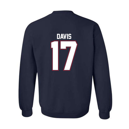 Liberty - NCAA Football : Jayden Davis - Classic Shersey Crewneck Sweatshirt-1