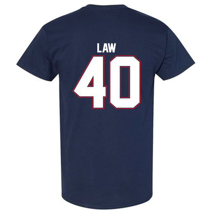 Liberty - NCAA Football : Christopher Law - Classic Shersey T-Shirt-1