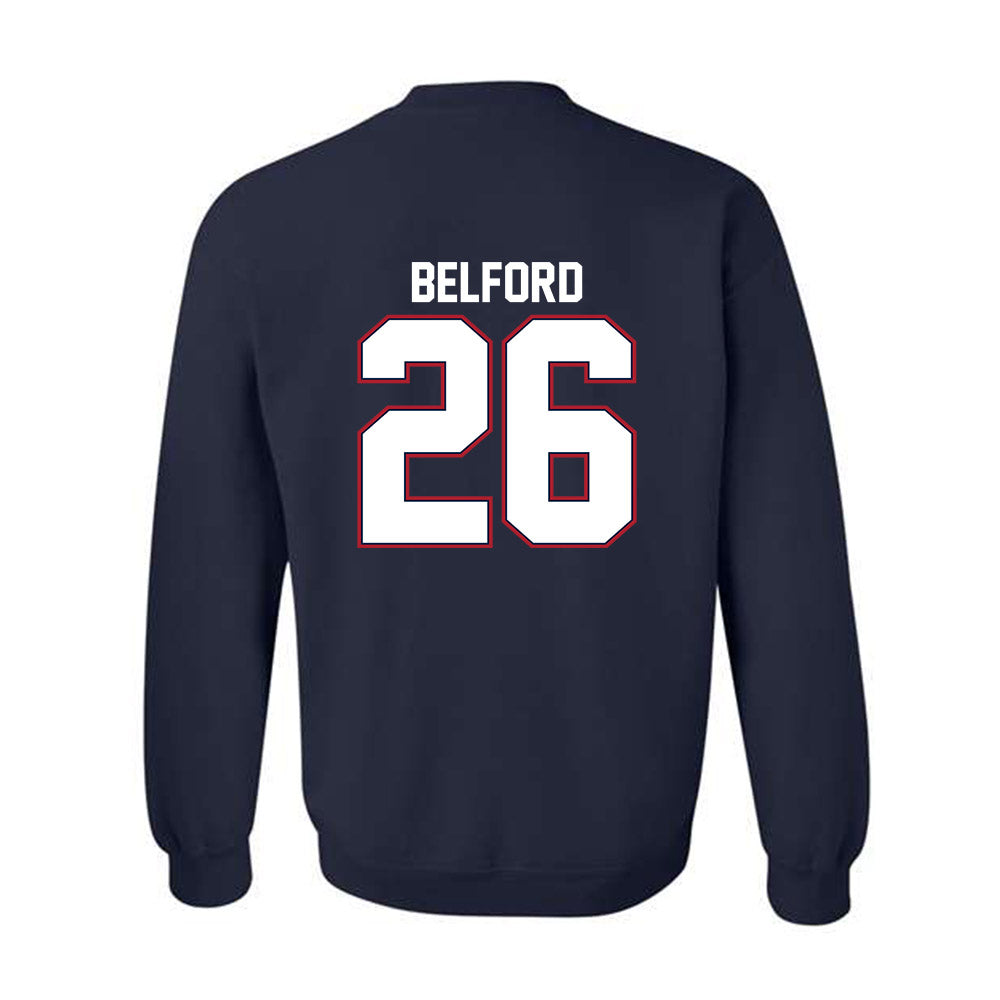 Liberty - NCAA Football : Jaylin Belford - Classic Shersey Crewneck Sweatshirt-1