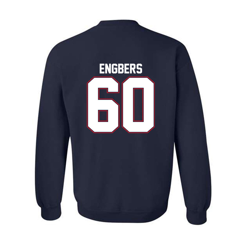 Liberty - NCAA Football : Joep Engbers - Classic Shersey Crewneck Sweatshirt-1