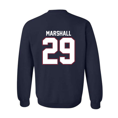 Liberty - NCAA Football : Justin Marshall - Classic Shersey Crewneck Sweatshirt-1