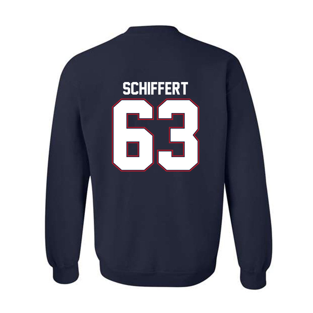 Liberty - NCAA Football : Daniel Schiffert - Classic Shersey Crewneck Sweatshirt-1
