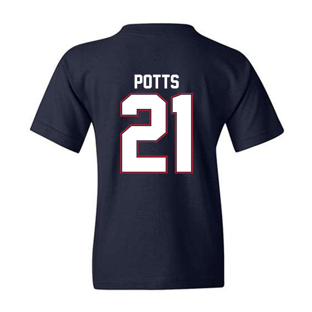 Liberty - NCAA Baseball : Jake Potts - Classic Shersey Youth T-Shirt-1