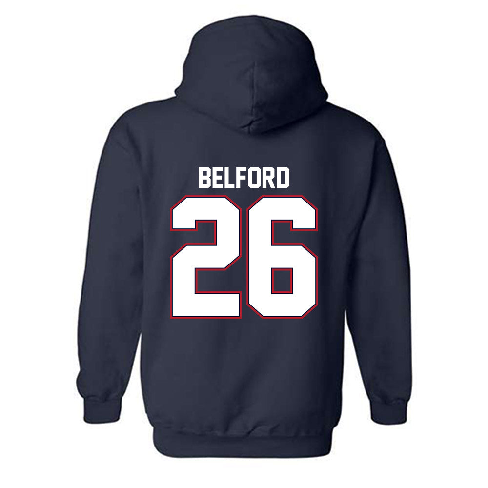 Liberty - NCAA Football : Jaylin Belford - Classic Shersey Hooded Sweatshirt-1