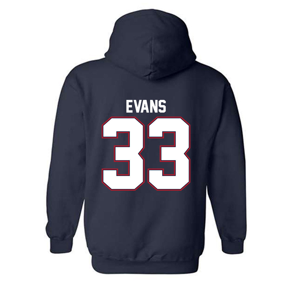 Liberty - NCAA Baseball : Jackson Evans - Classic Shersey Hooded Sweatshirt-1