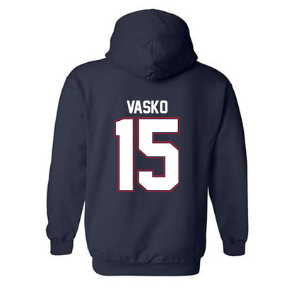 Liberty - NCAA Football : Ethan Vasko - Classic Shersey Hooded Sweatshirt-1