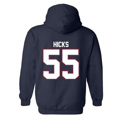 Liberty - NCAA Football : Henry Hicks - Classic Shersey Hooded Sweatshirt-1