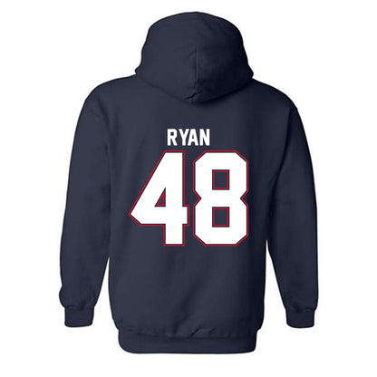 Liberty - NCAA Football : Caleb Ryan - Classic Shersey Hooded Sweatshirt-1