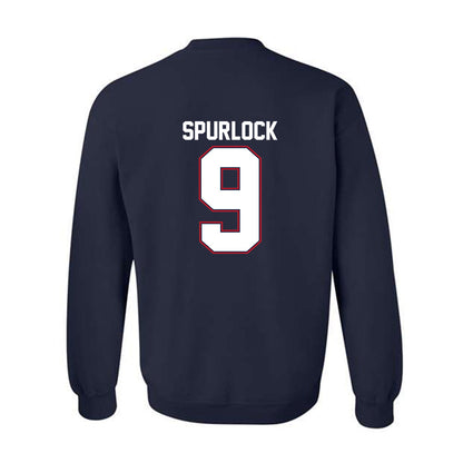 Liberty - NCAA Football : Deuce Spurlock - Classic Shersey Crewneck Sweatshirt-1