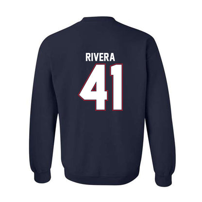 Liberty - NCAA Football : Greg Rivera - Classic Shersey Crewneck Sweatshirt-1