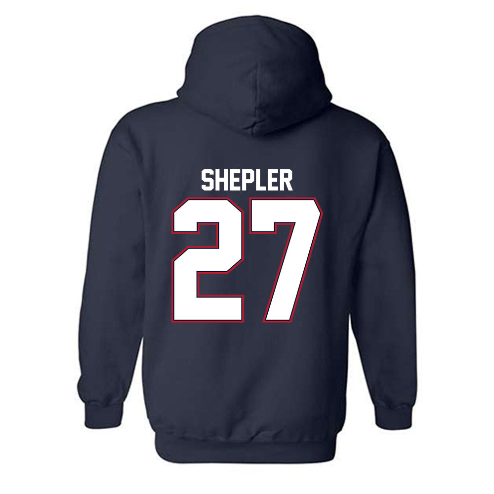 Liberty - NCAA Football : Clayton Shepler - Classic Shersey Hooded Sweatshirt-1