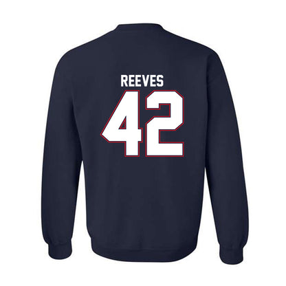 Liberty - NCAA Football : Chase Reeves - Classic Shersey Crewneck Sweatshirt-1