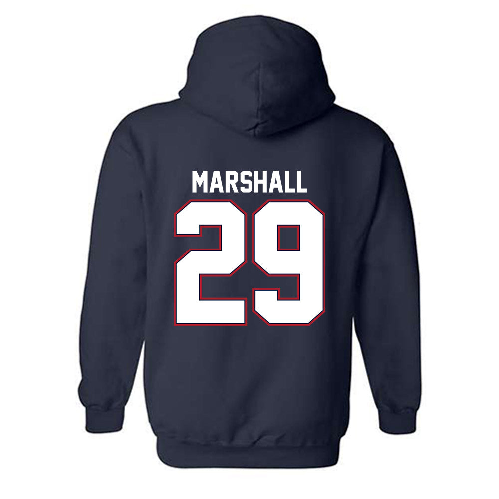 Liberty - NCAA Football : Justin Marshall - Classic Shersey Hooded Sweatshirt-1