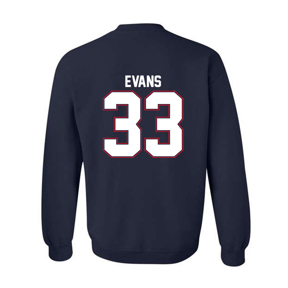 Liberty - NCAA Baseball : Jackson Evans - Classic Shersey Crewneck Sweatshirt-1