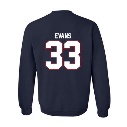Liberty - NCAA Baseball : Jackson Evans - Classic Shersey Crewneck Sweatshirt-1