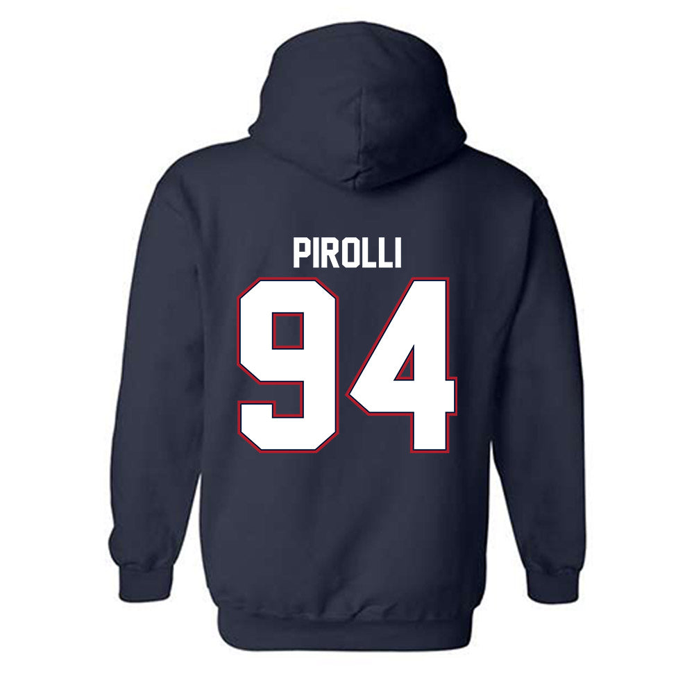 Liberty - NCAA Football : Nathan Pirolli - Classic Shersey Hooded Sweatshirt-1