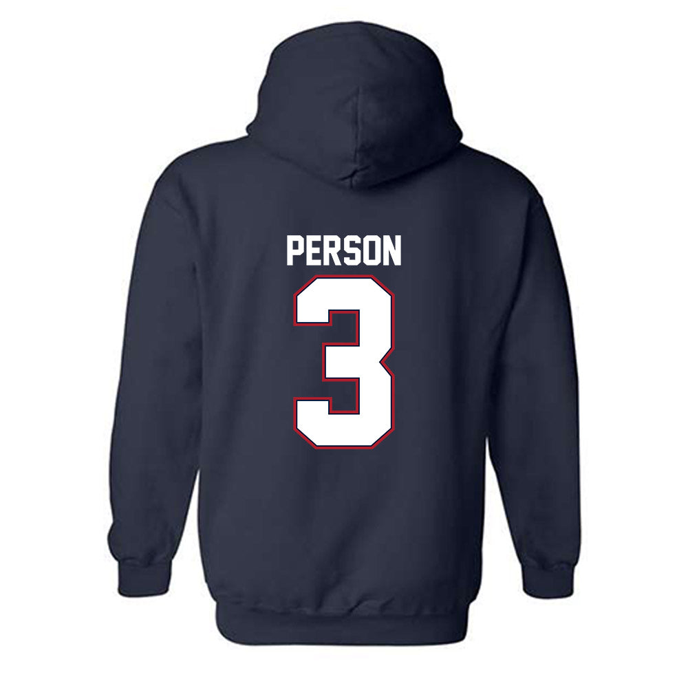 Liberty - NCAA Football : Jamari Person - Classic Shersey Hooded Sweatshirt-1