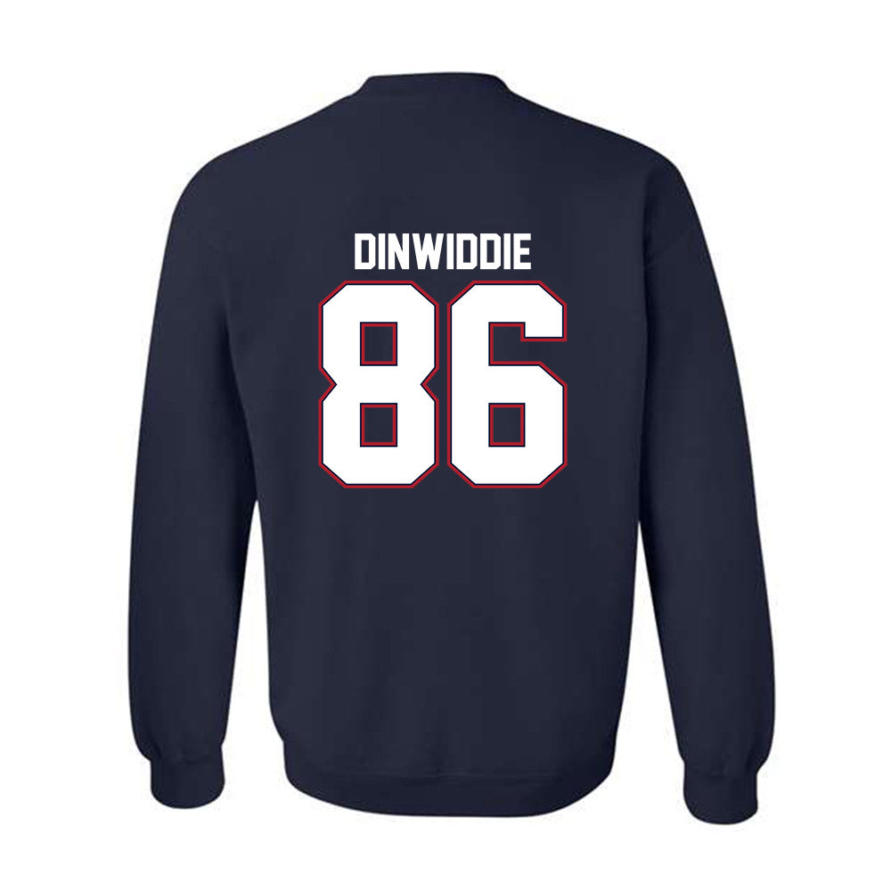 Liberty - NCAA Football : Nathan Dinwiddie - Classic Shersey Crewneck Sweatshirt-1